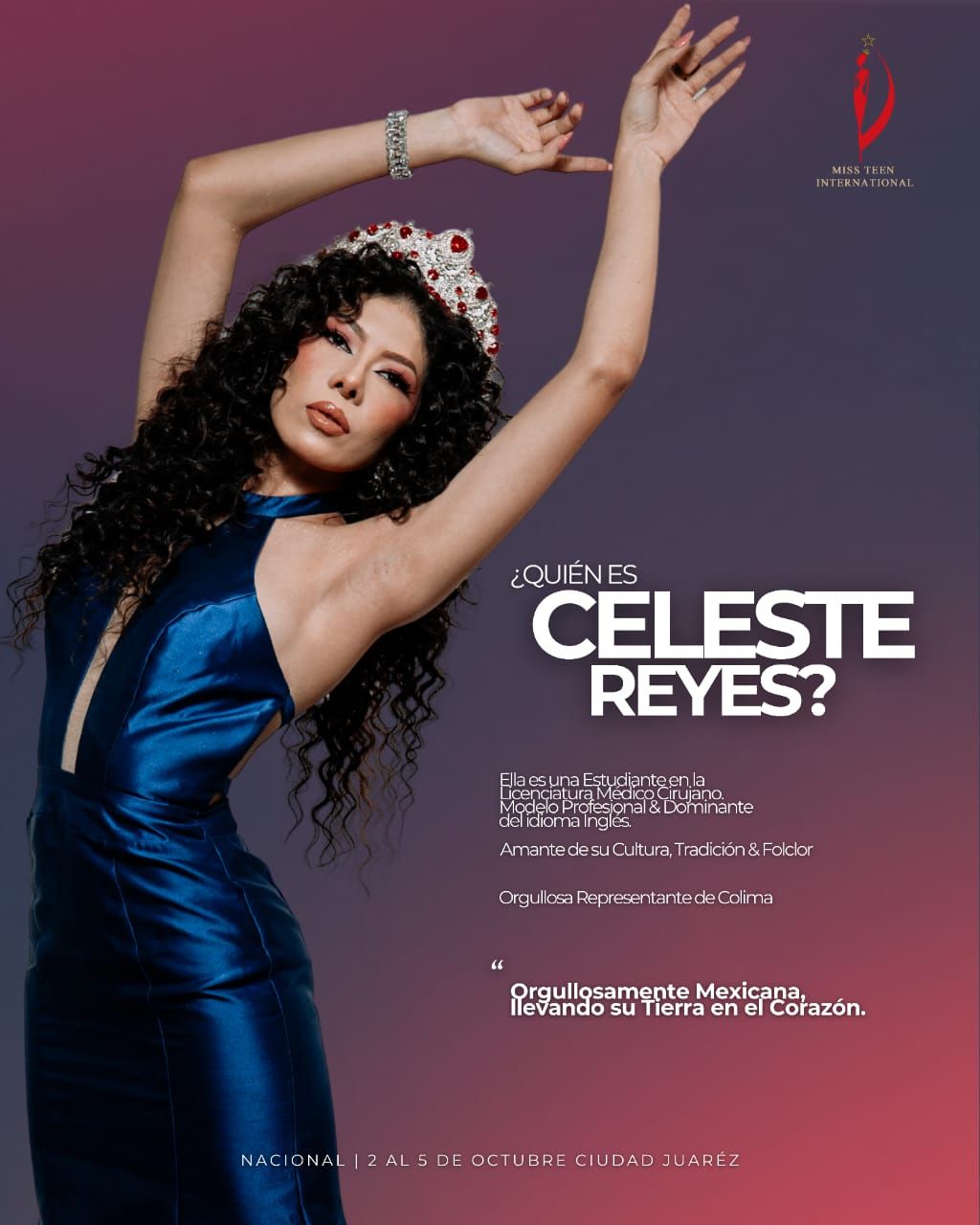 Conoce a Celeste Reyes Miss Teen... - Miss México News | Facebook