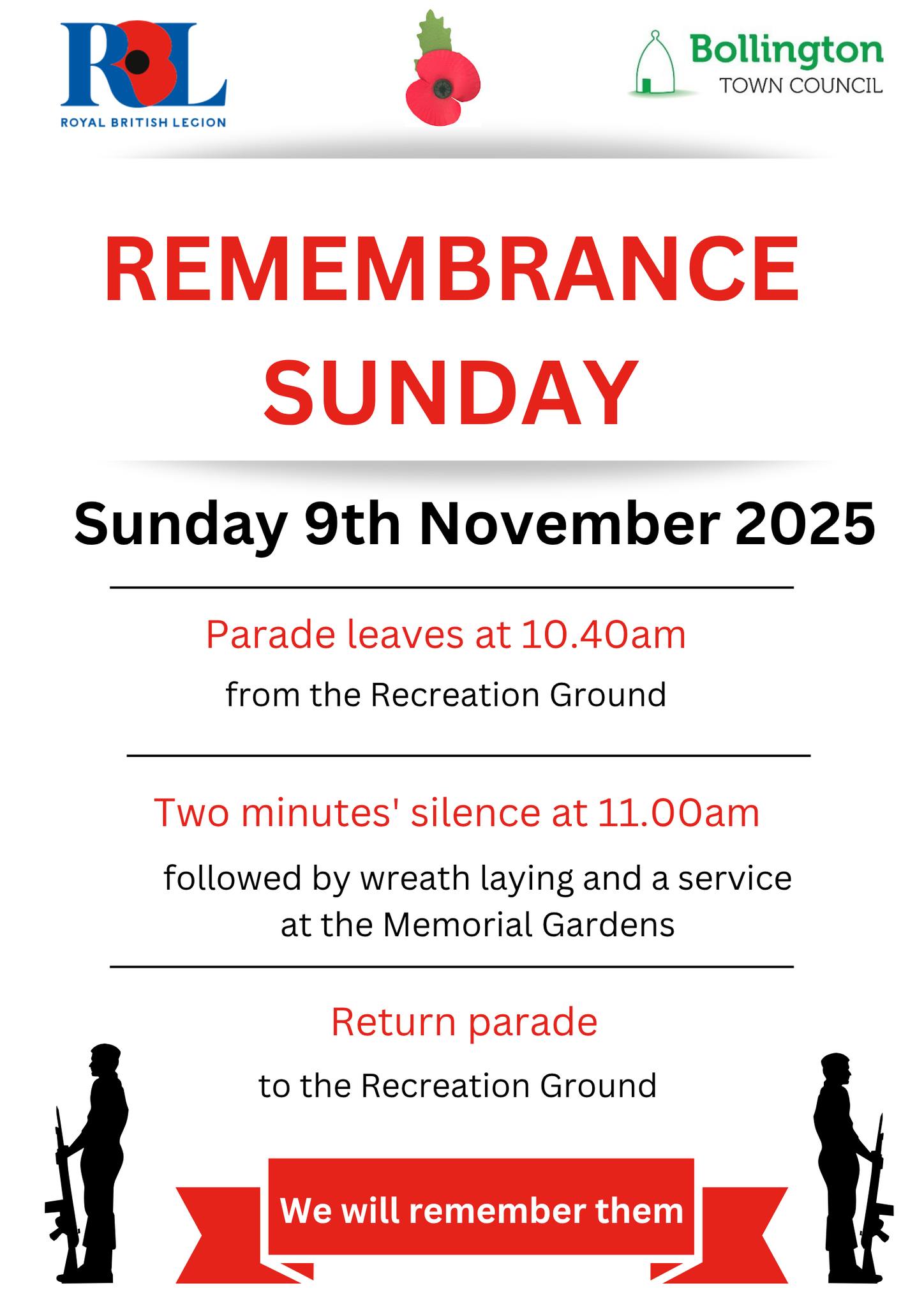 📆 Remembrance Sunday 9th... - Councillor Alison Rodwell | Facebook