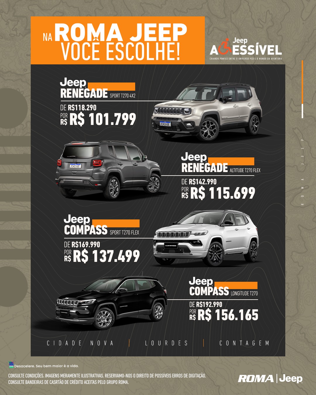 Roma - 🌄 Liberdade tem nome: Jeep. Na Roma Jeep, você escolhe o modelo ...