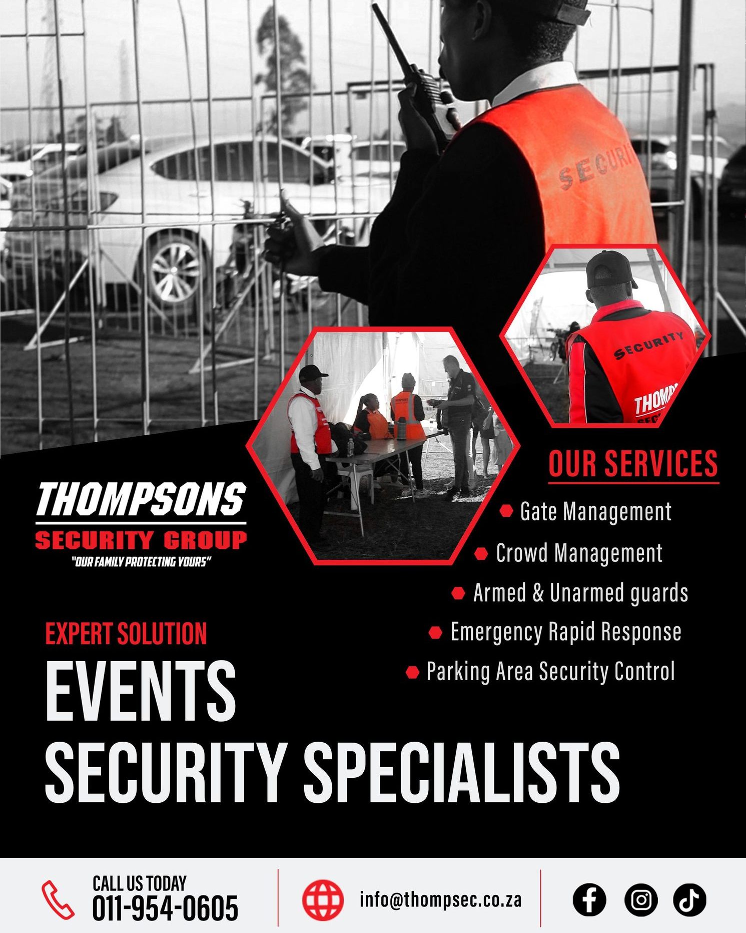 Thompsons Security Group - Team work is the key to our success! We are ...