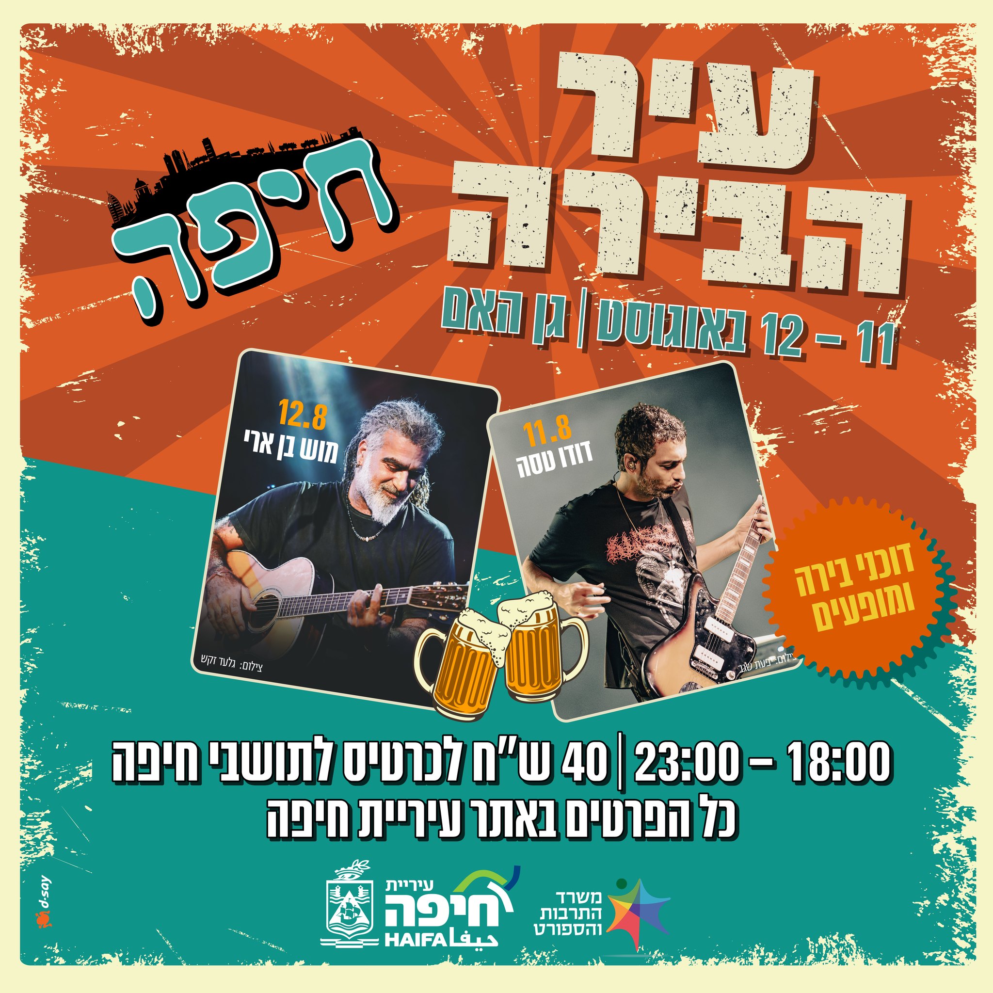 השילוב המנצח של קיץ, בירה... - haifahaifa.co.il - חיפה חיפה | Facebook