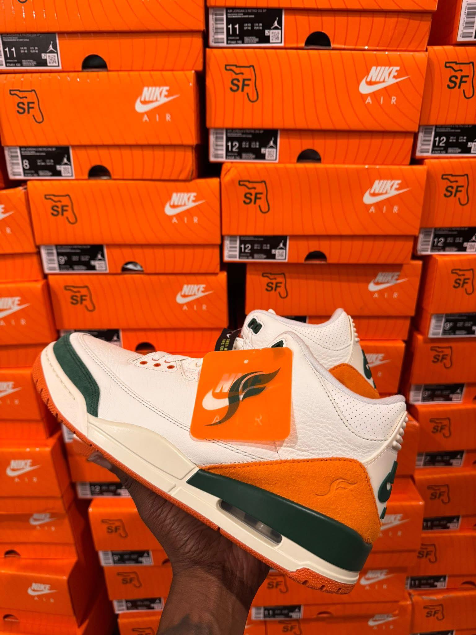 Air Jordan retro 3 Sunset FRIP pointure :40 ; 25.5 cm