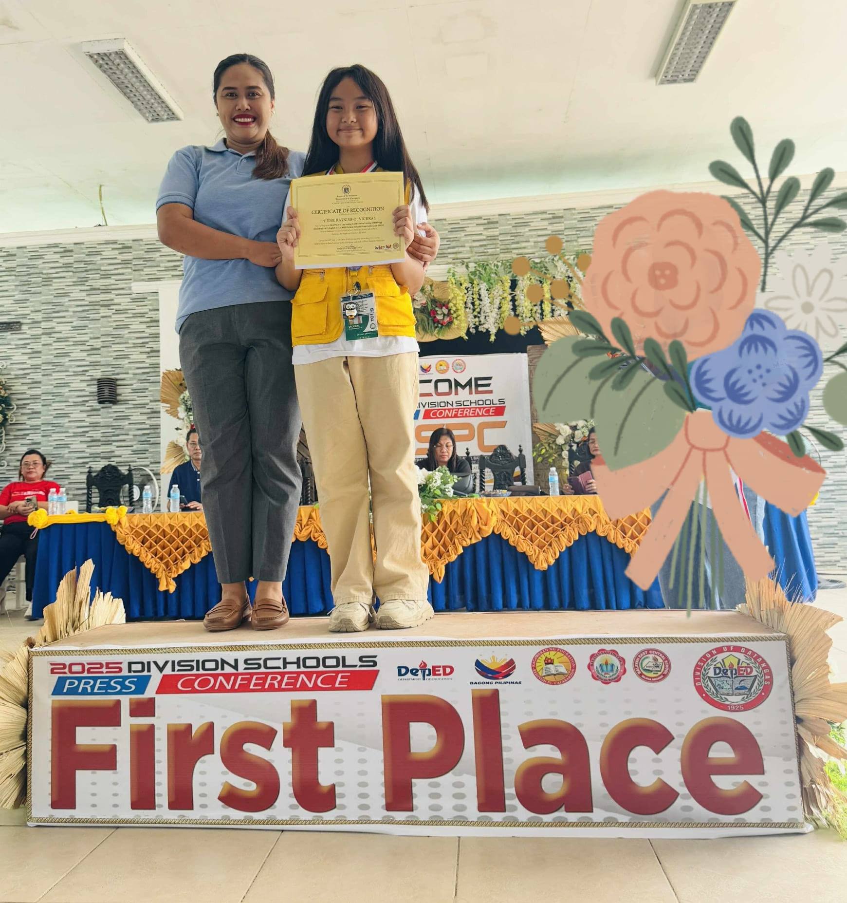 DepEd - RSPC QUALIFIER! Collab Layouting English 1st Place Phebe ...