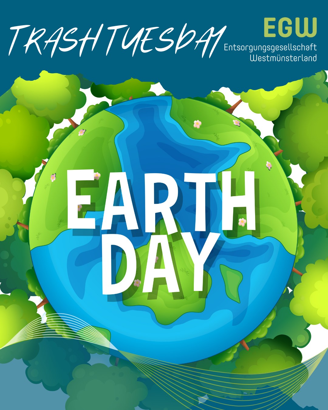 EGW - 🌍 Trash Tuesday trifft auf Earth Day! 🌍 Heute ist der Tag, an dem ...