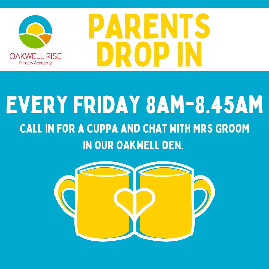 Oakwell - 💬 Parents Drop-In – Every Friday! ☕💛 Starting this Friday ...