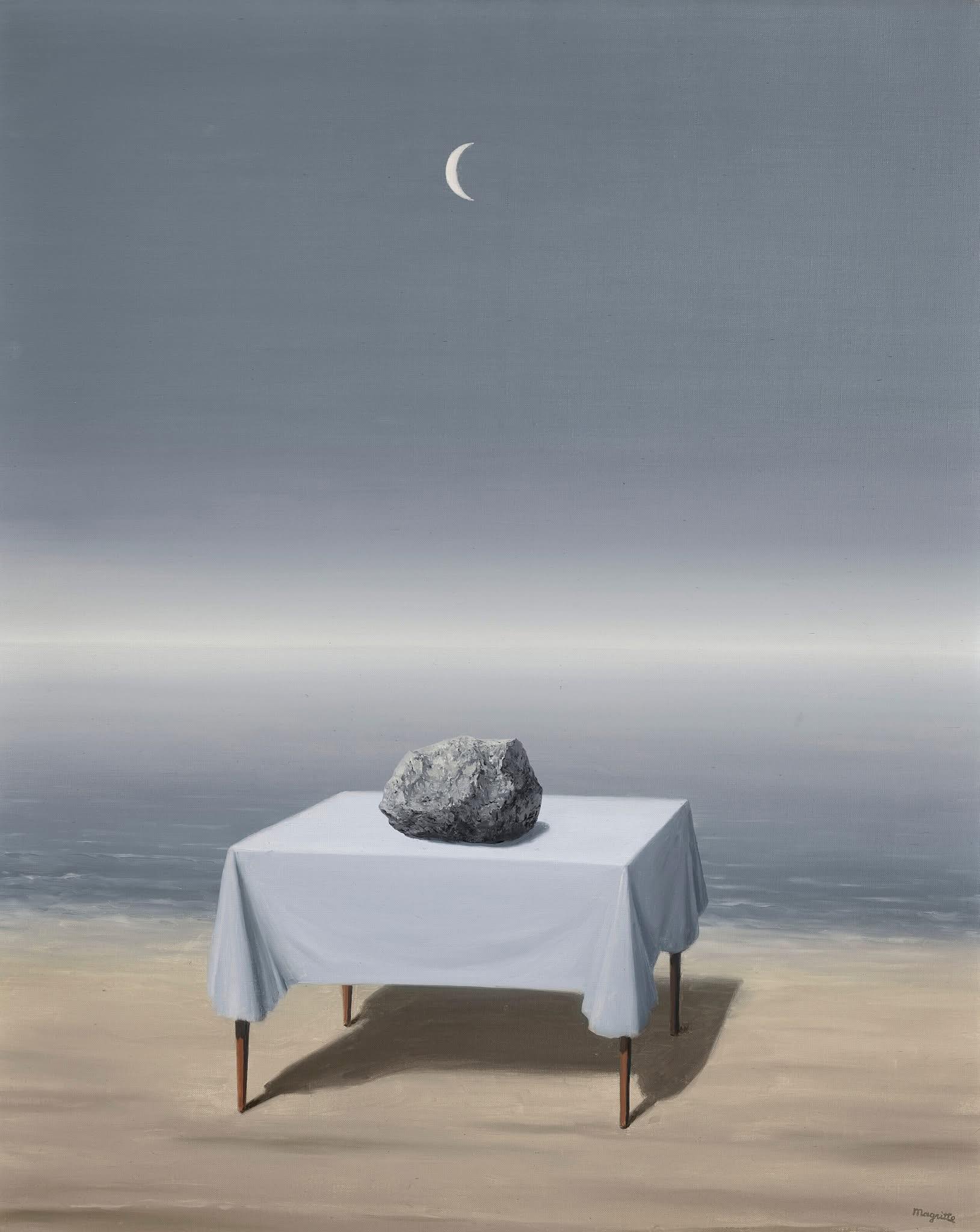 La lunette d'approche (The Telescope) - René Magritte - 1963 Menil