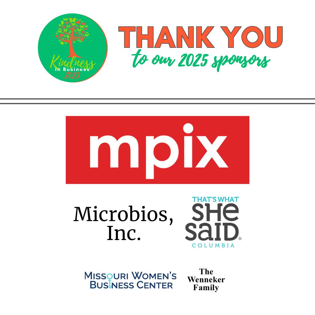 We're grateful to our 2025 Kindness in Business Awards sponsors