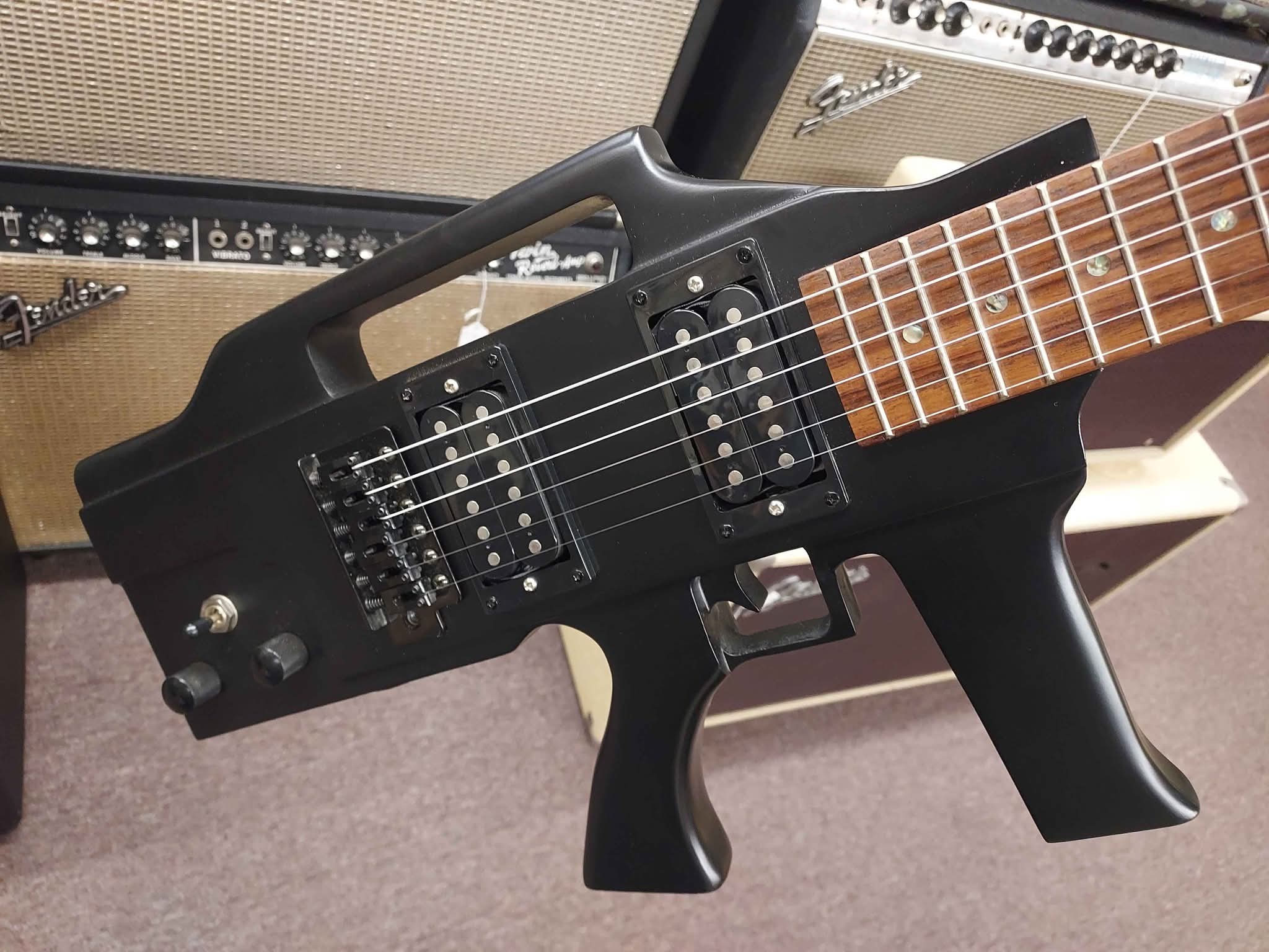 Glen Burton GE-47 (AK-47) Machine Gun Guitar - Electric Guitars ...