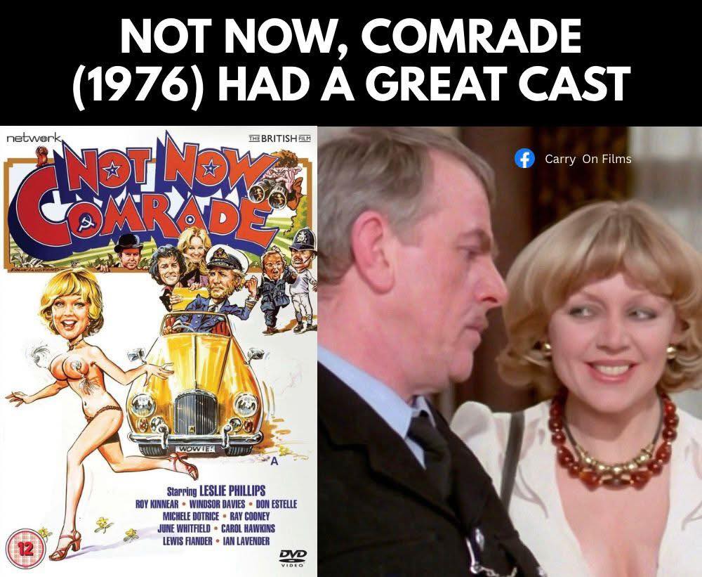 British - Not Now, Comrade (1976) is a classic slice of British farce ...