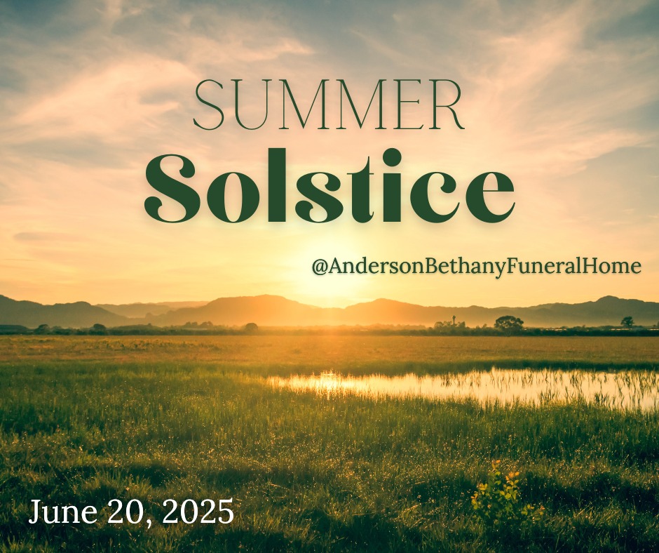 Anderson - The Summer Solstice (June Solstice) occurs today when the ...