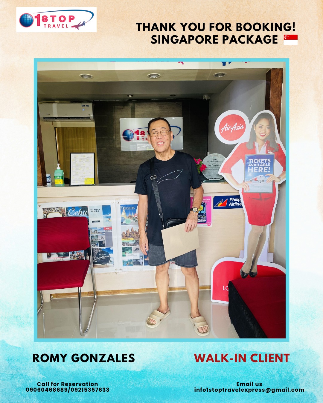 Walk-in Client Singapore Package🩵🥰... - 1 STOP Travel Express | Facebook
