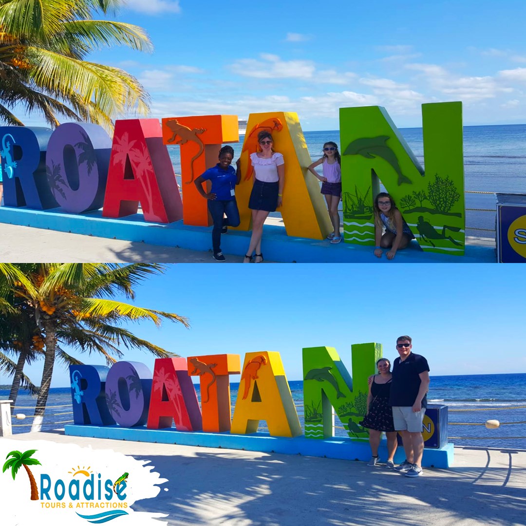 Roadise Tours - The Roatan color sign, located at the... | Facebook