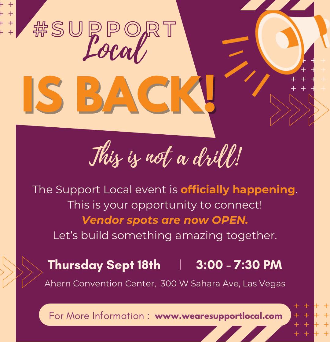 Support - 🚨 Support Local 2025 is BACK! 🚨 Mark your calendars ...