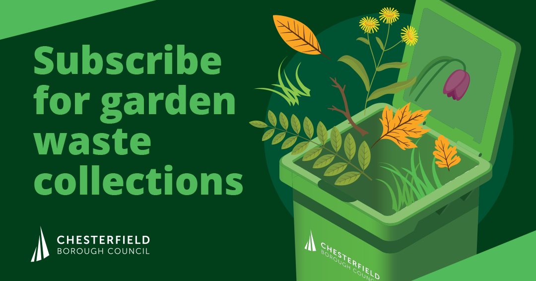 Chesterfield - 📅Sign up for the garden waste collection service today ...