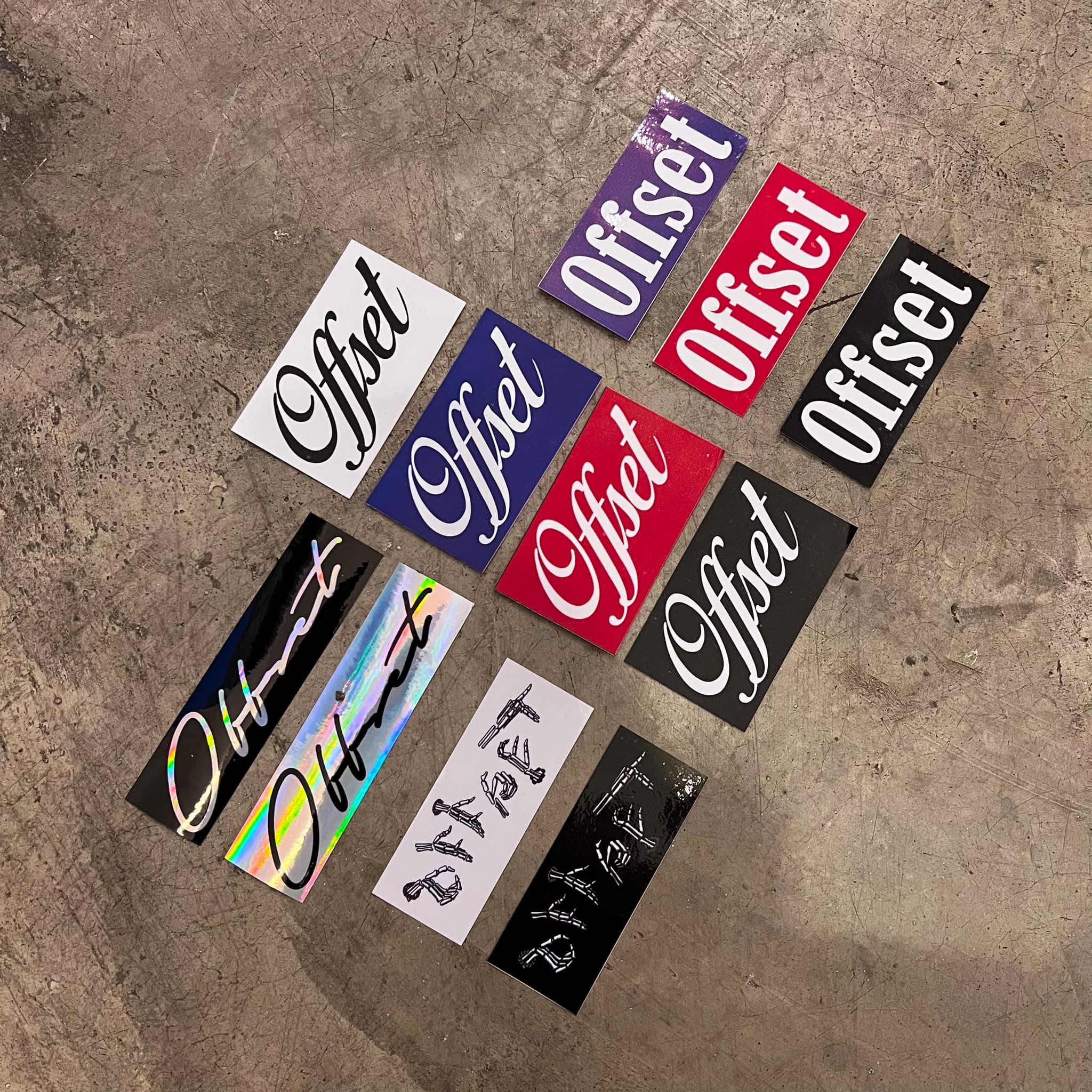 Offset - New Stickers for the month of August #offsetbrand