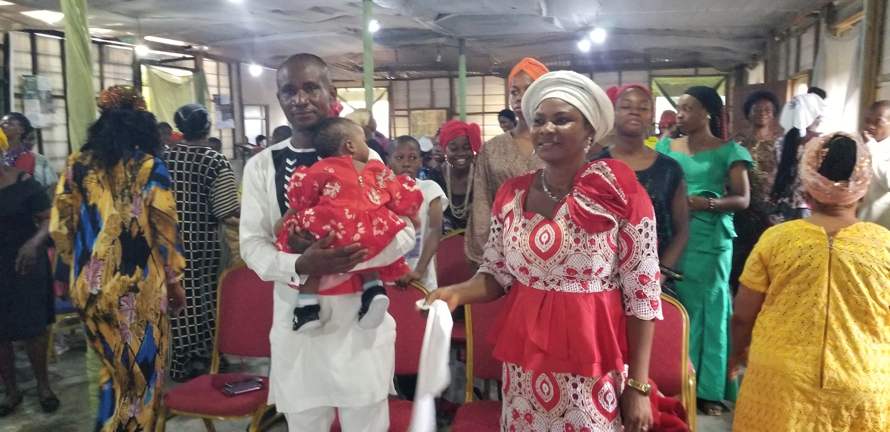 RCCG, - The family of Mr and Mrs Uwem Job and baby Emediong are in ...