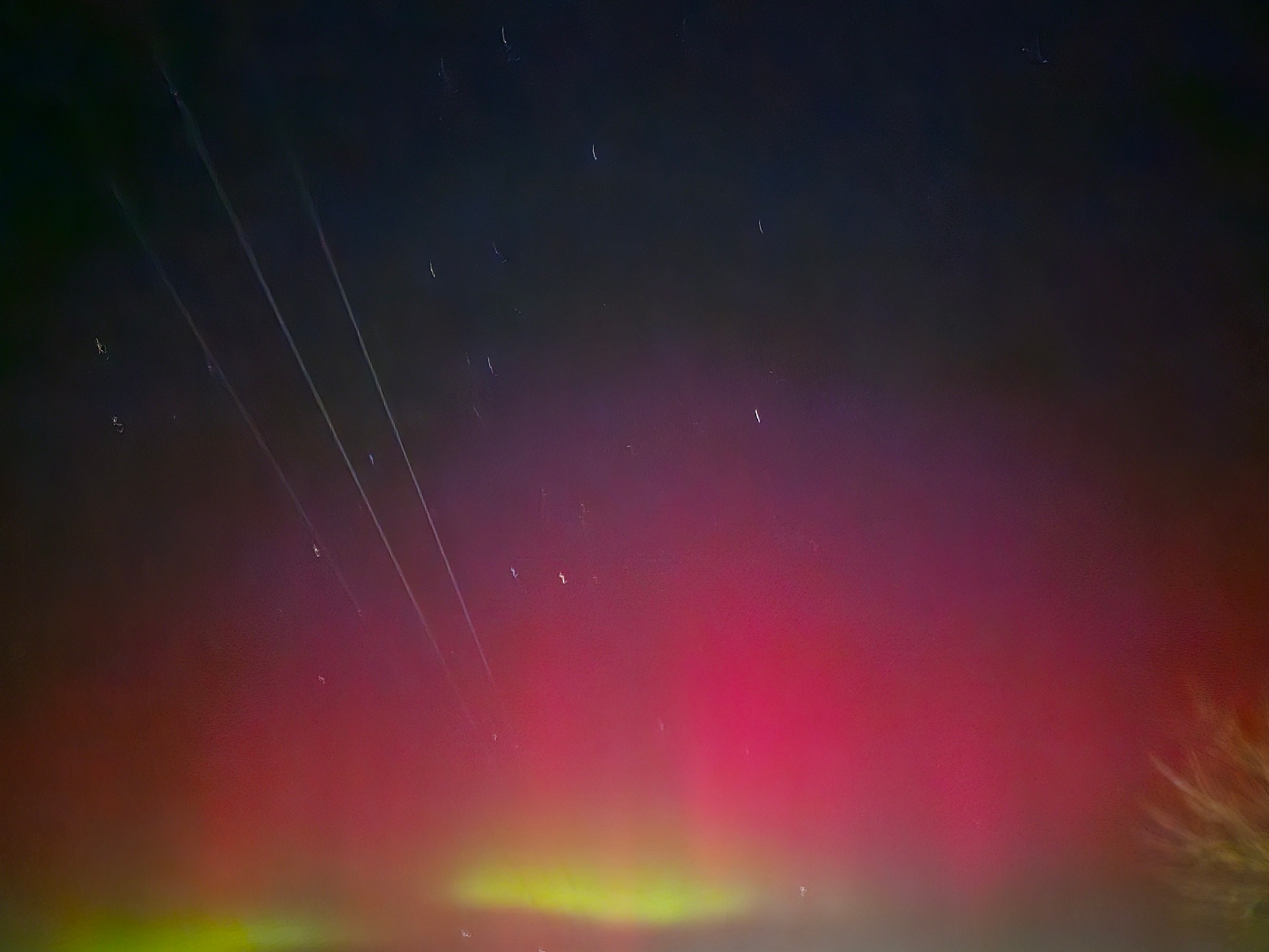 Northern Lights are visible in this... Jesse Walker WTWO Facebook