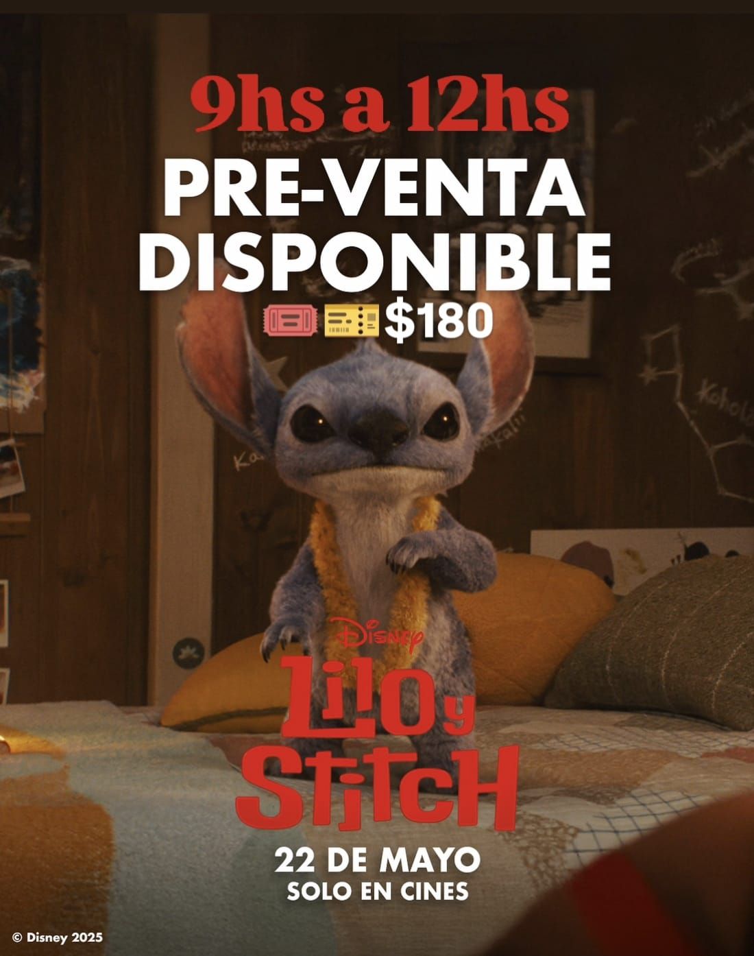 Visión - 📣PRE-VENTA de 🎟️🎫 para el estreno mundial de Lilo y Stich en ...