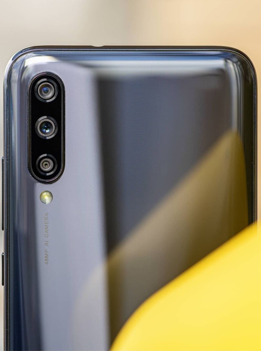 The Xiaomi Mi A3 has three cameras - a 48MP regular, an 8MP