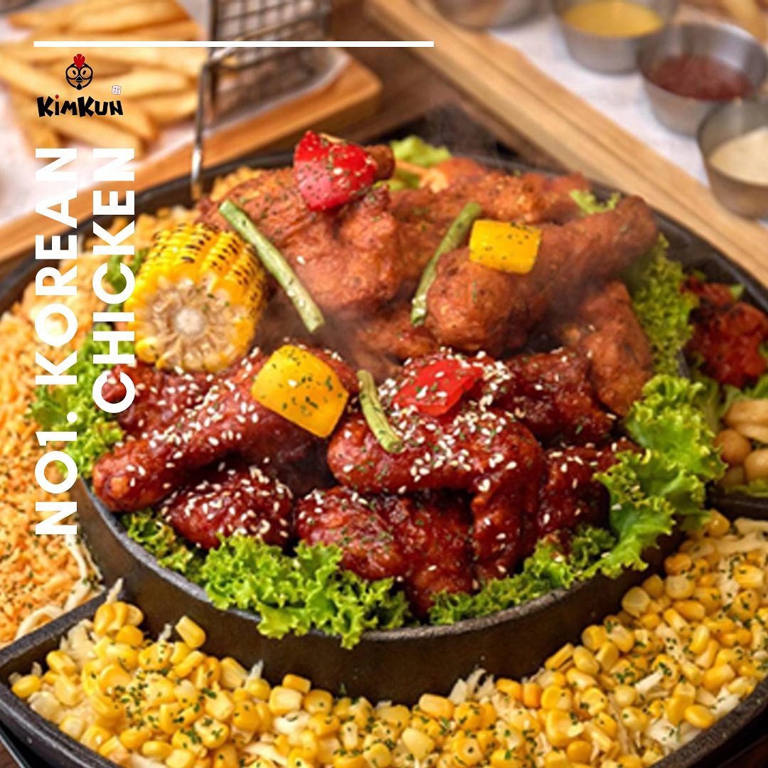 Kimkun 김군네 - No1 Korean chicken in BKK #ไก่ทอดเกาหลี...