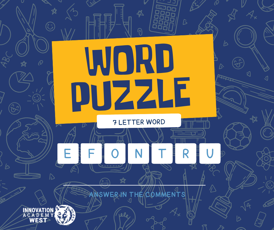 Innovation - 🧩 Word Puzzle Wednesday! 🧩 ⁠ ⁠ Can you unscramble these letters to find the 7 ...
