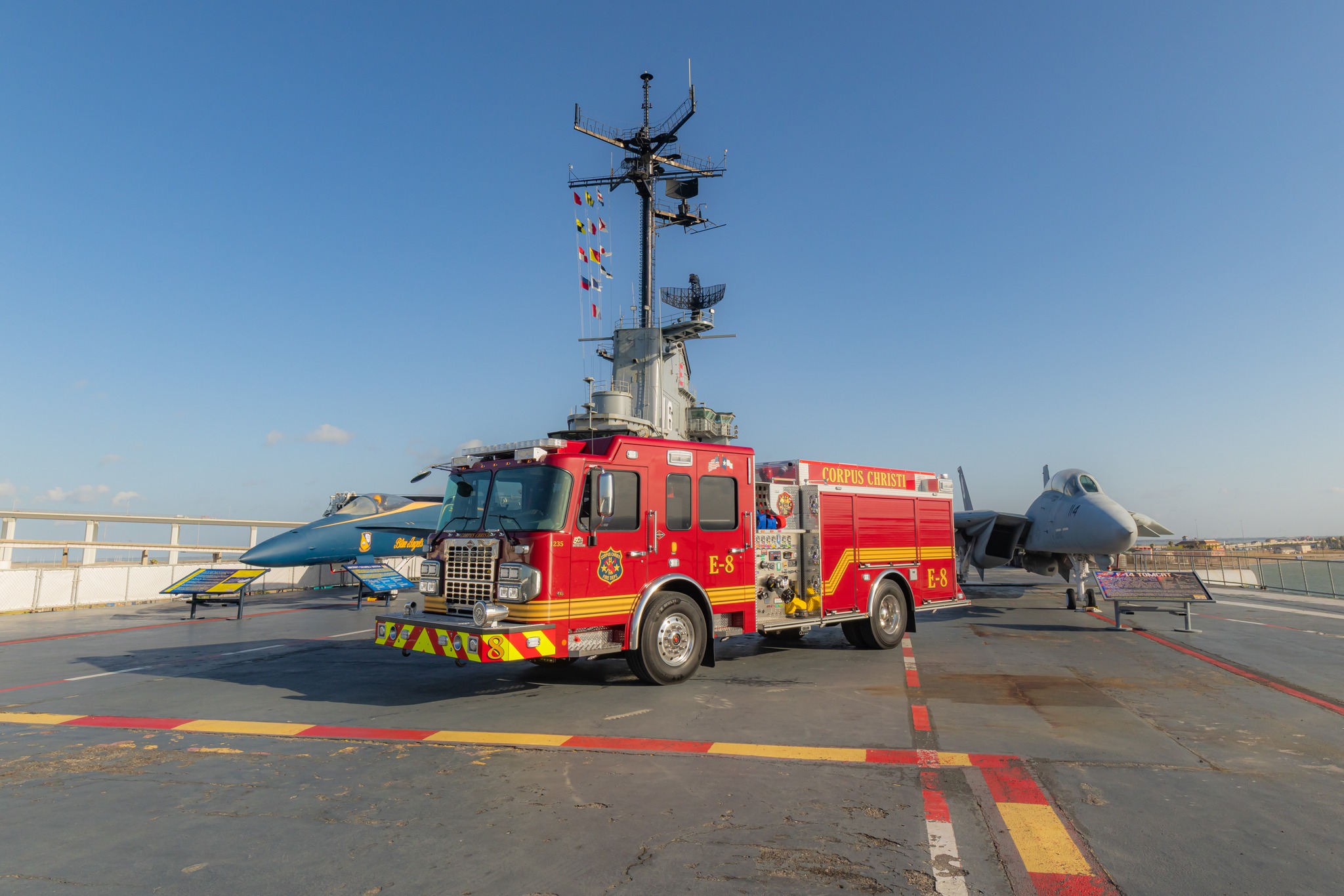 City - Photo of the Week Corpus Christi Fire Department's Fire Engine 8 ...