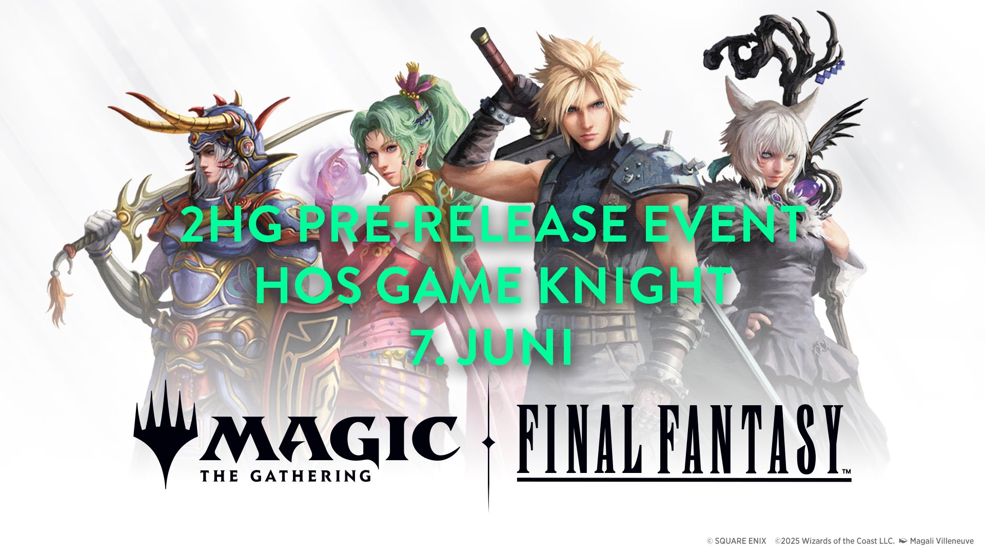 Magic: The Gathering - 2HG Final Fantasy Prerelease - 7. juni