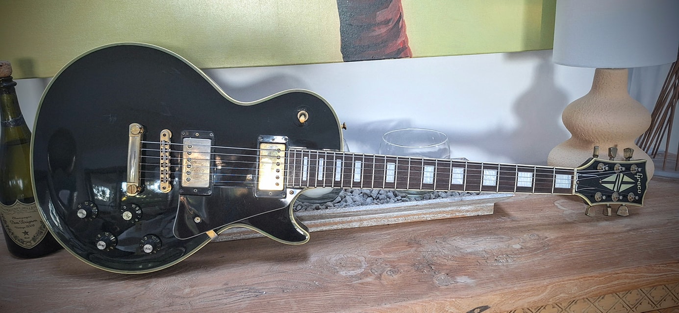 Greco ak-1400 guitar model description