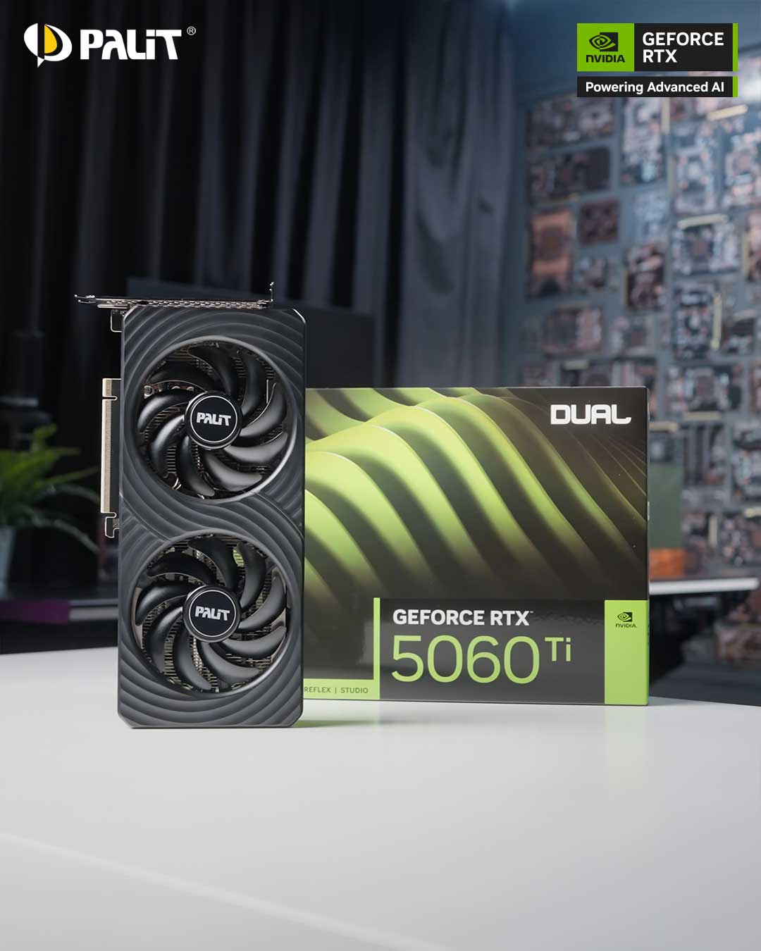 And just a reminder — the Palit GeForce RTX 5060 Ti Dual is a