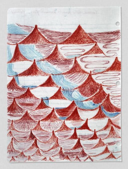 Louise Bourgeois Untitled , from the series 'Insomnia Drawings' (2004)