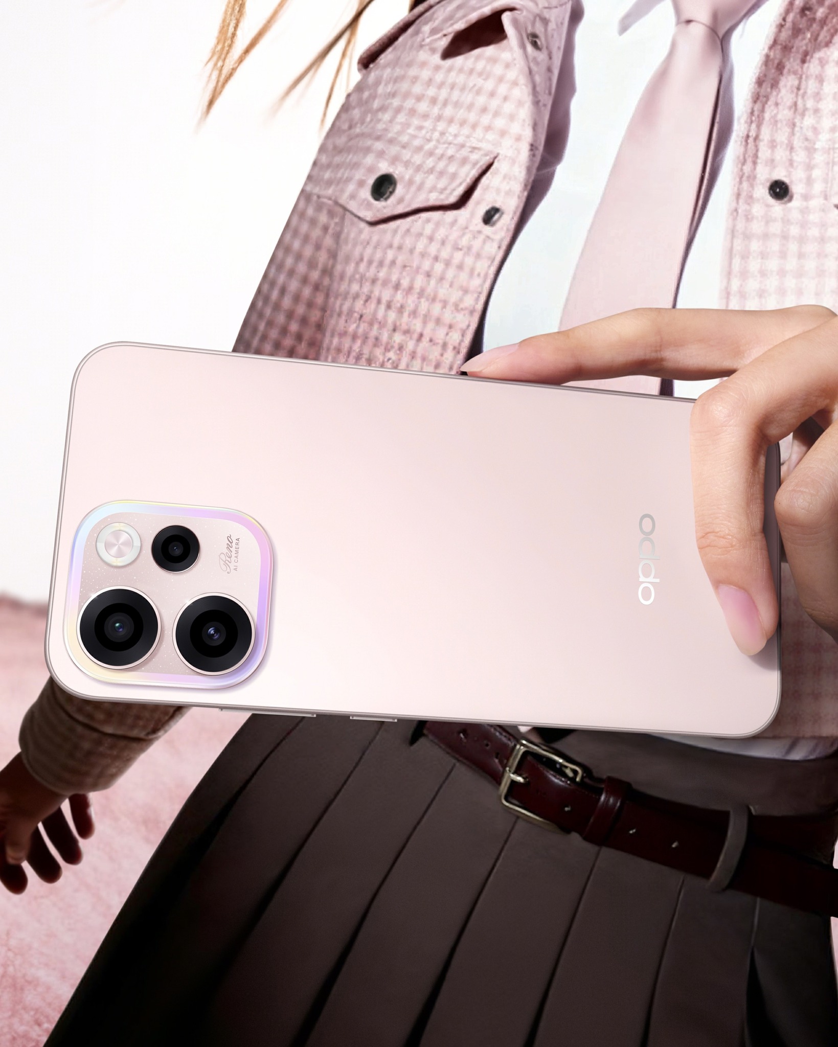 🩷 Afterglow Pink or Twilight Blue? 💙 #OPPOReno15Series