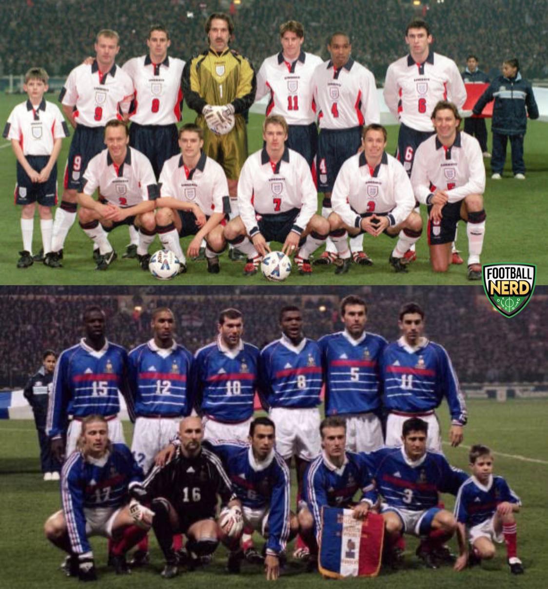 Arsenal and France played against each other in a friendly match