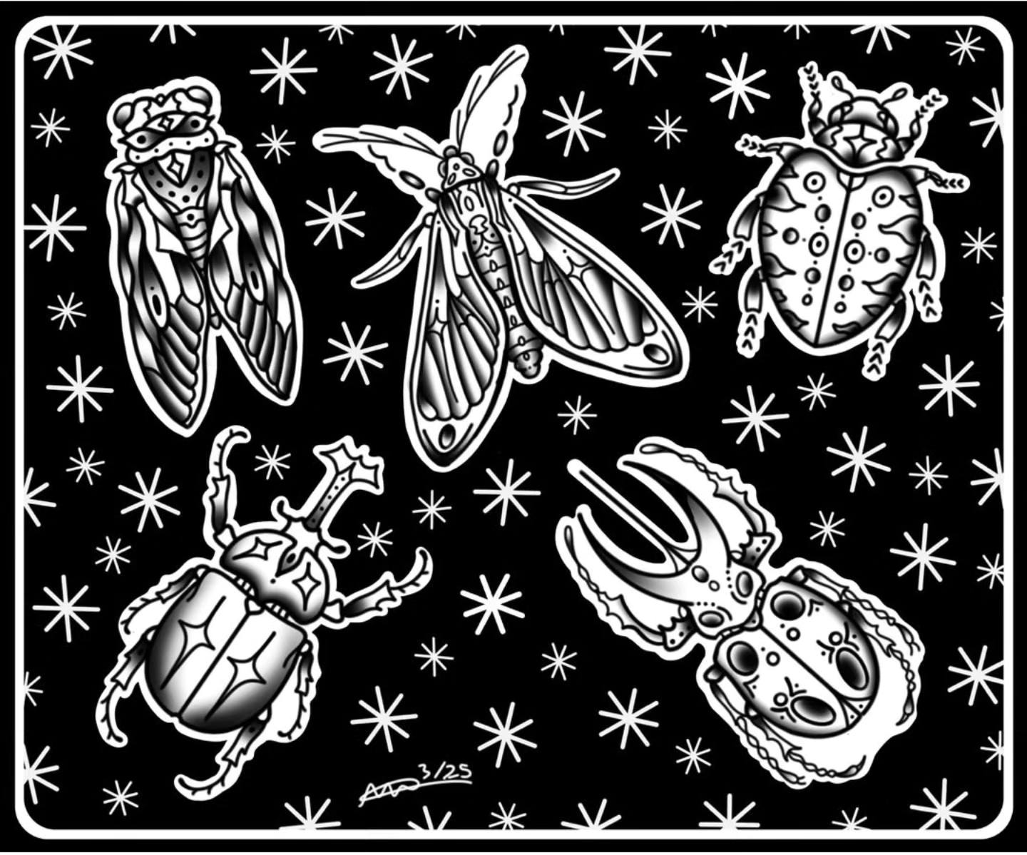 Lowbrow - @amo_ink Has these fantastic insects available to tattoo ...
