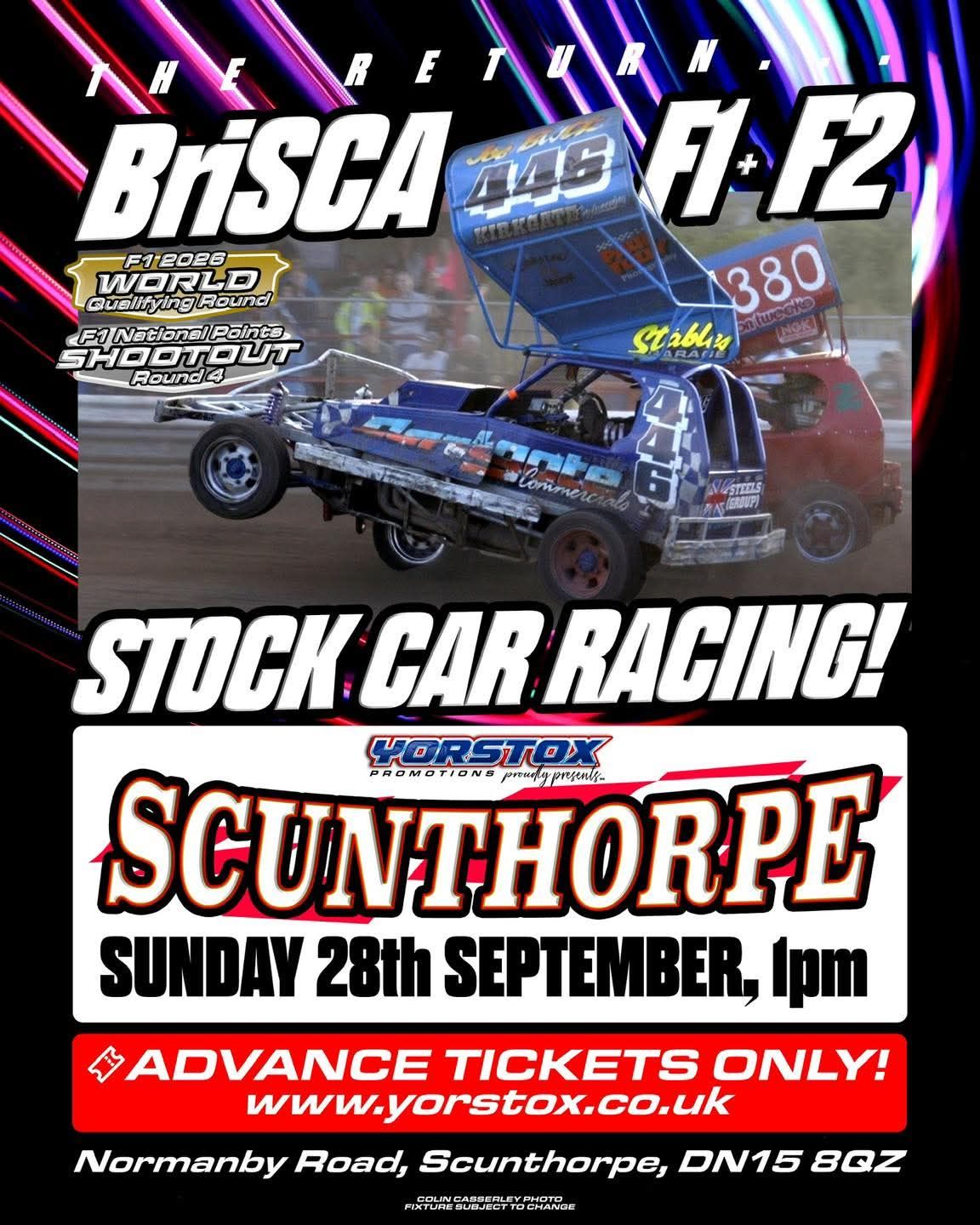 Scunthorpe - 🏁🟢ITS RACEDAY 🟢🏁 🗓 TODAY- 13th September 2025 ⏰ All ...