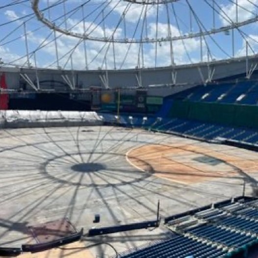 95.3 WDAE - 95.3 WDAE added a new photo — at Tropicana Field.