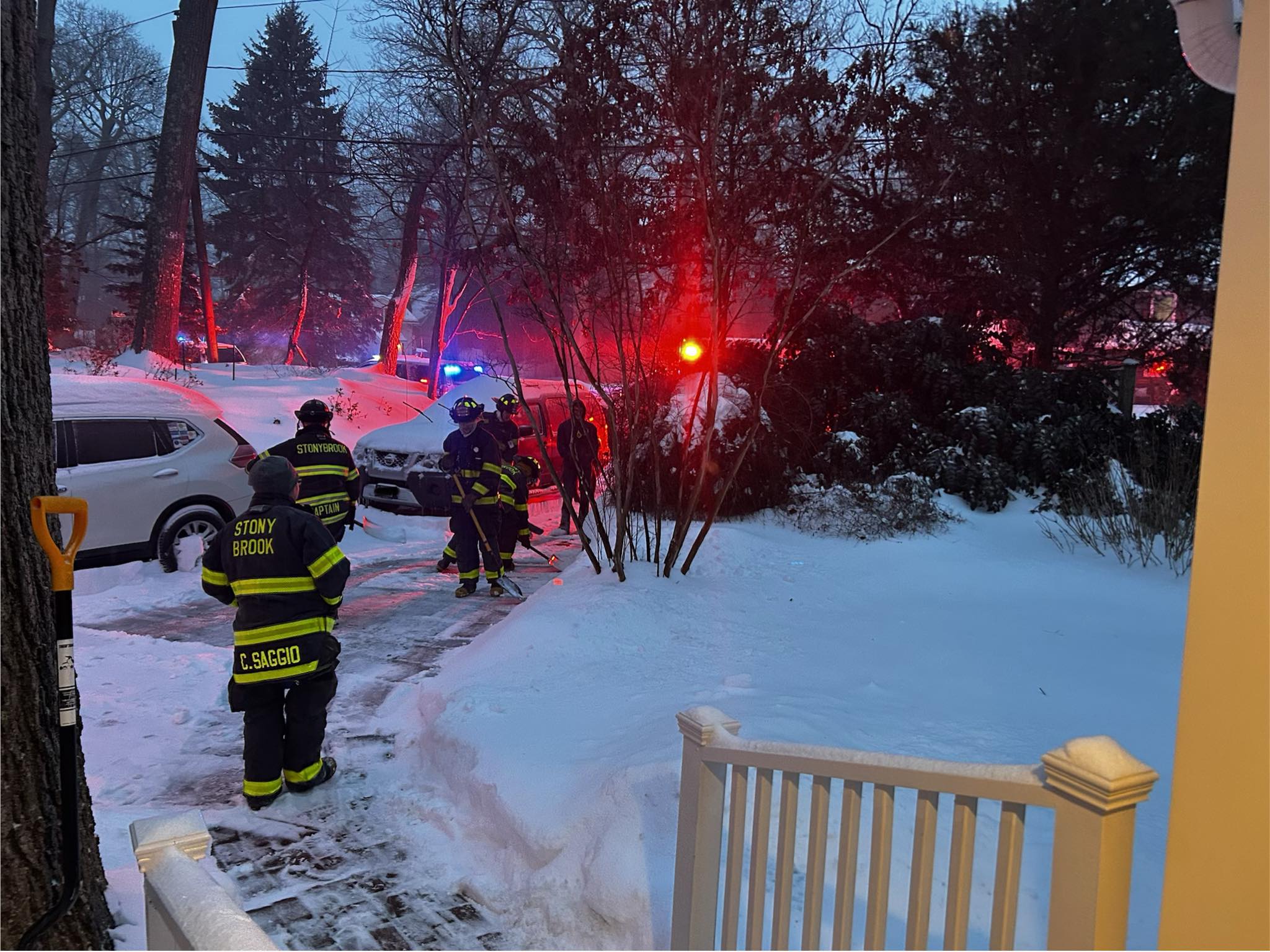 Stony - Snow doesn't stop us, but it does change how we respond. ️🚑 ...