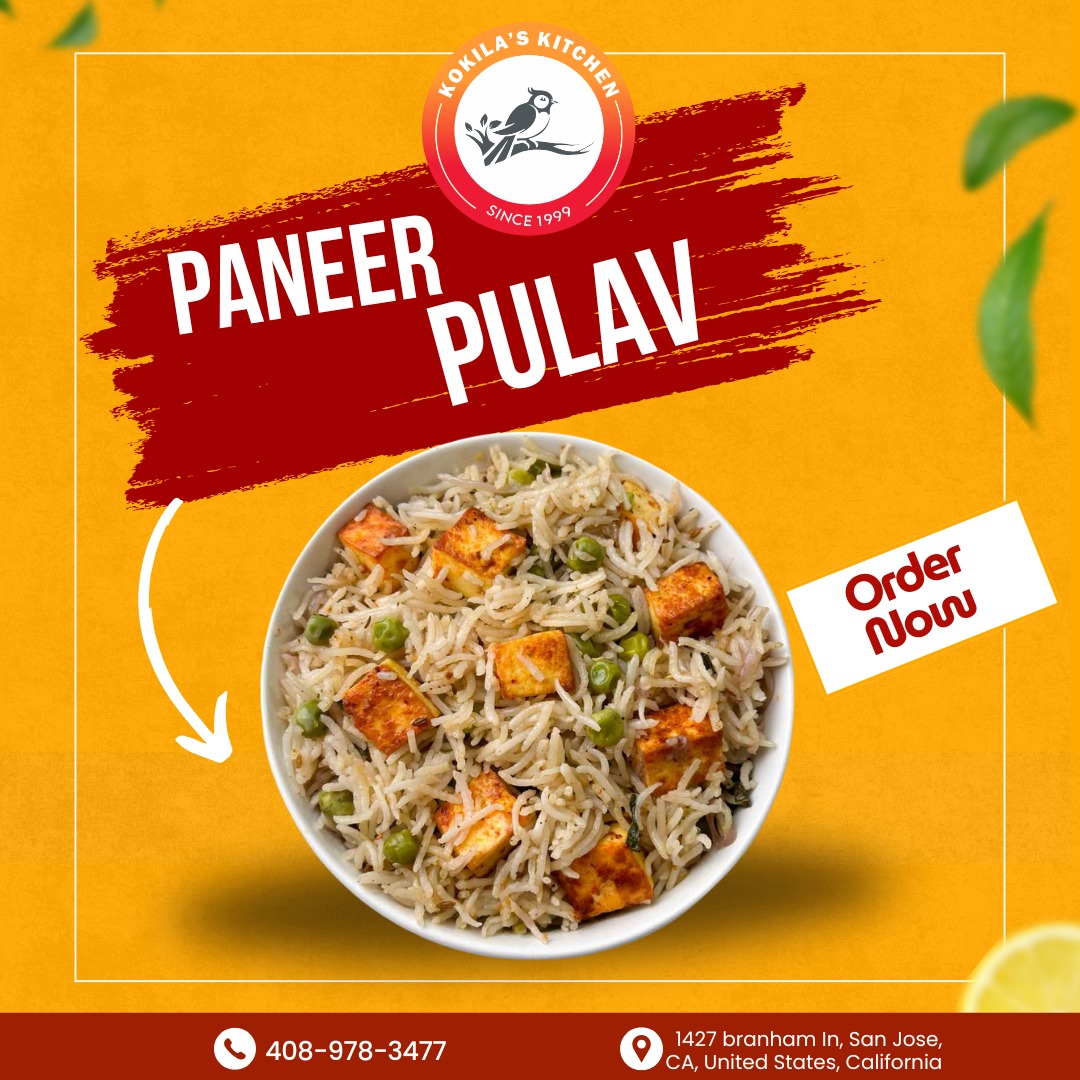 Kokila's - Craving comfort in every bite? Try the Signature Paneer ...