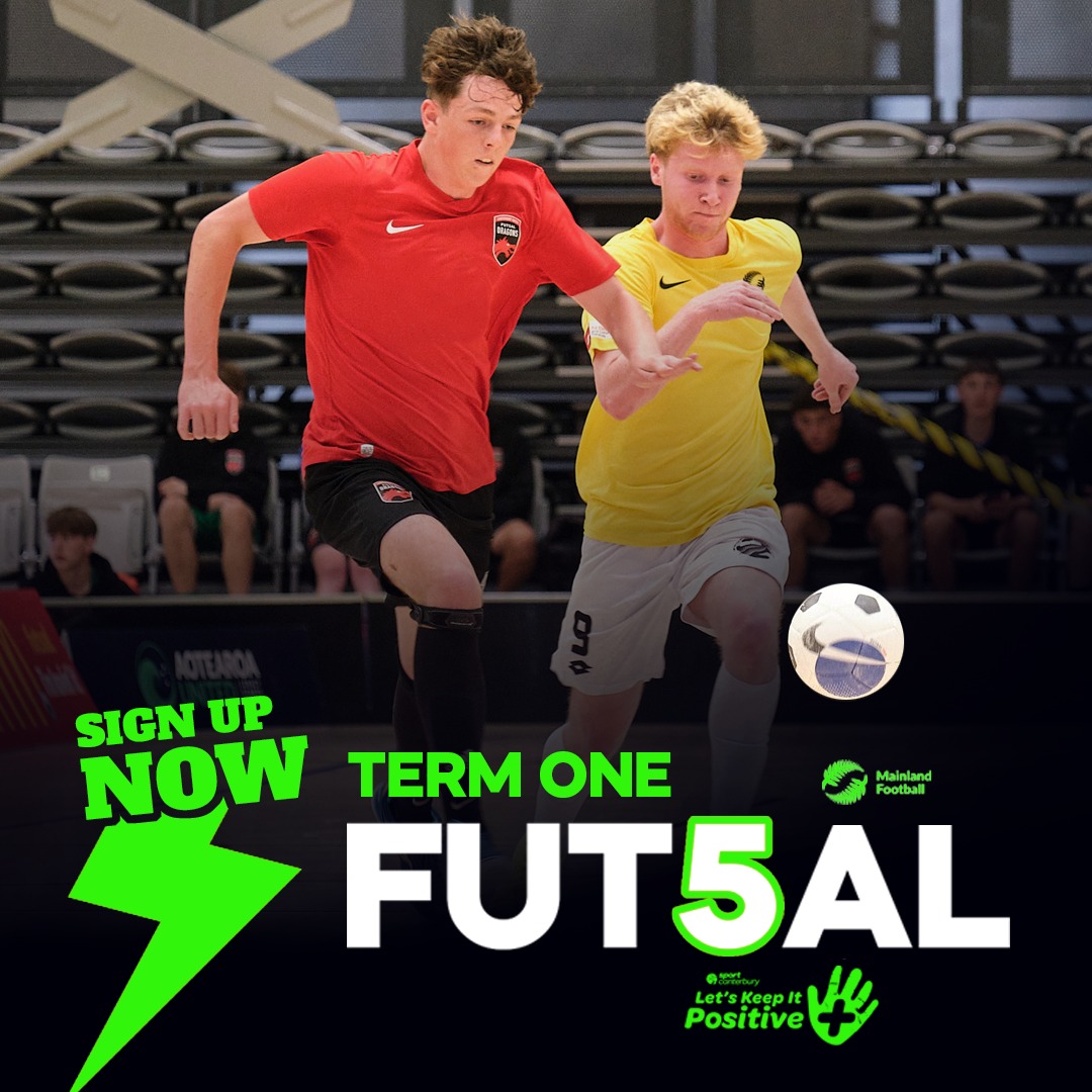 Mainland - 📣⚽🥅 TERM TWO 2025 FUTSAL > SIGN UP NOW! 👉 https://bit.ly ...