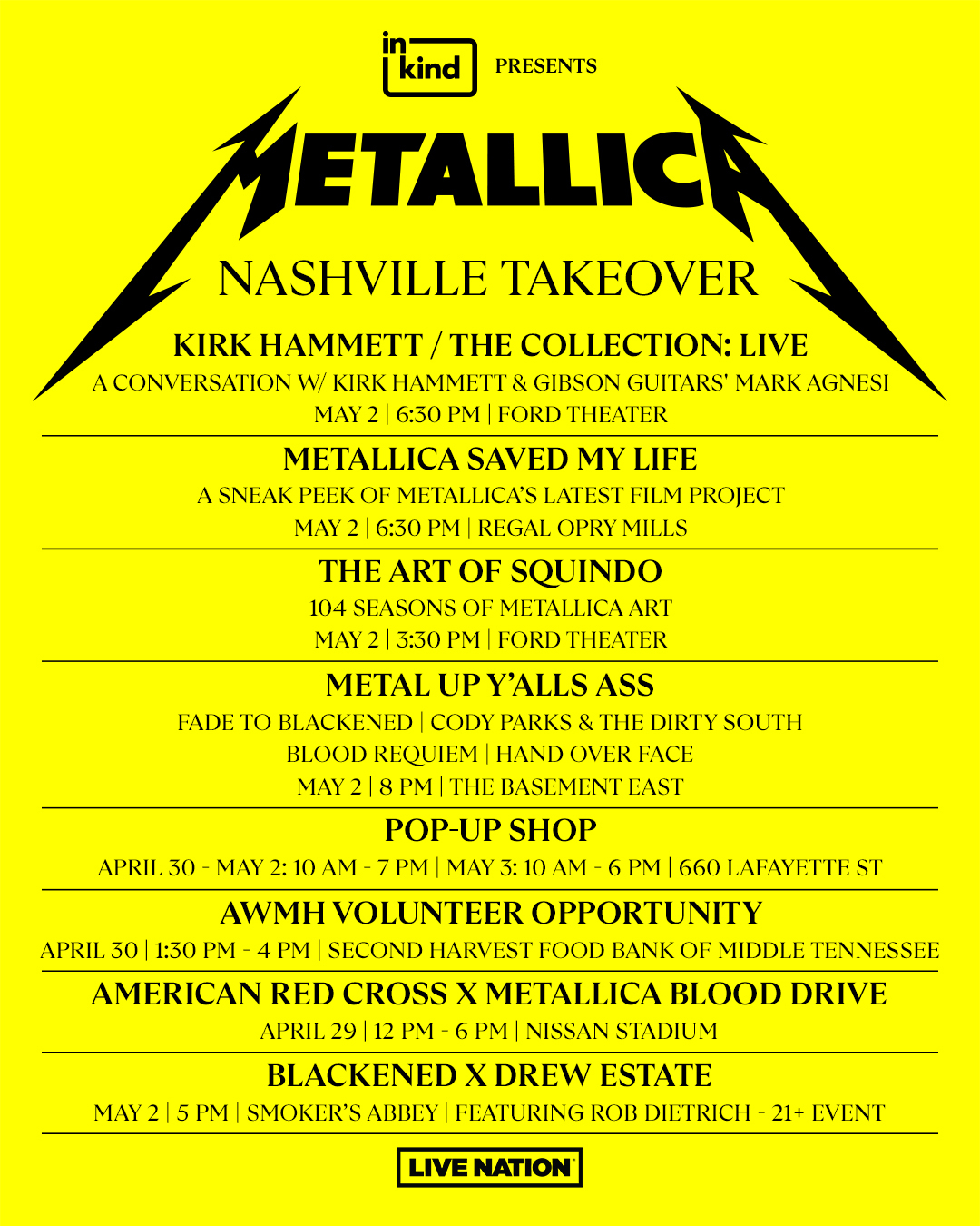 M72Nashville is coming up next week at Nissan Stadium! Check out
