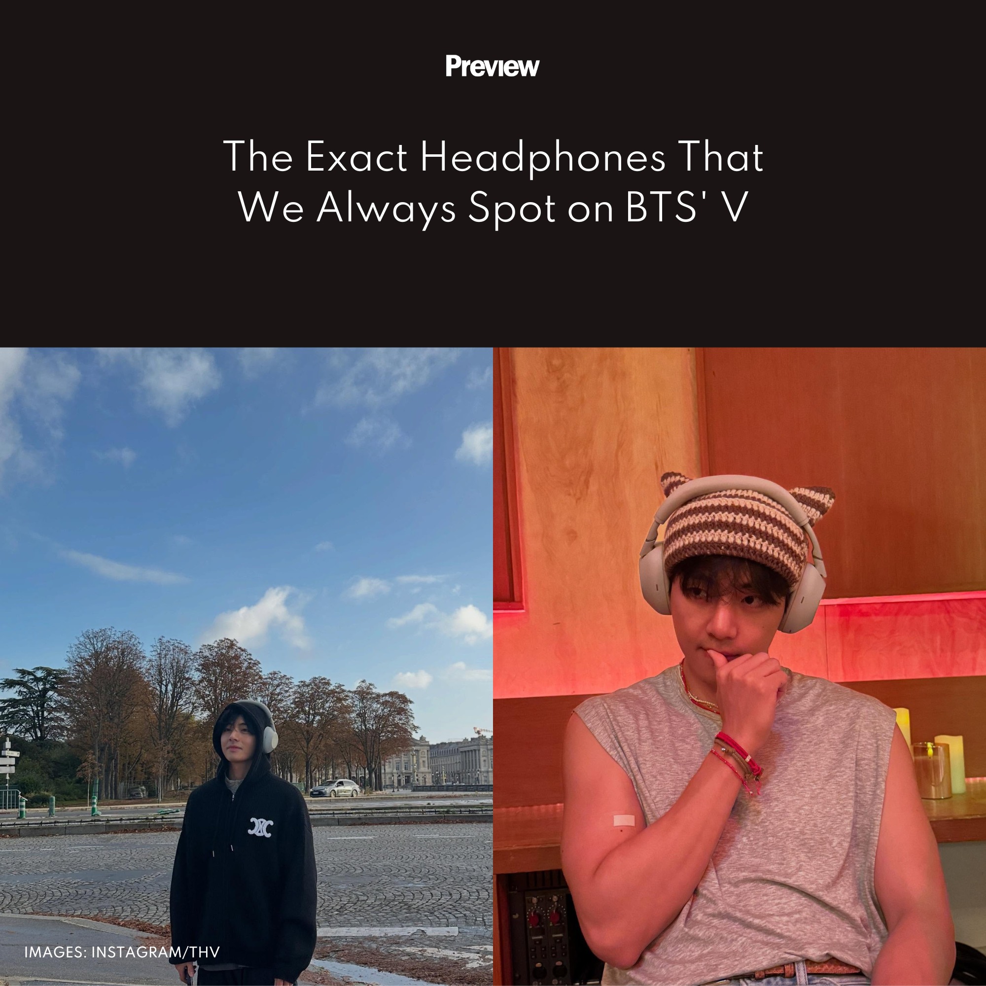 KimTaehyung, also known as V of #BTS, has been pictured in