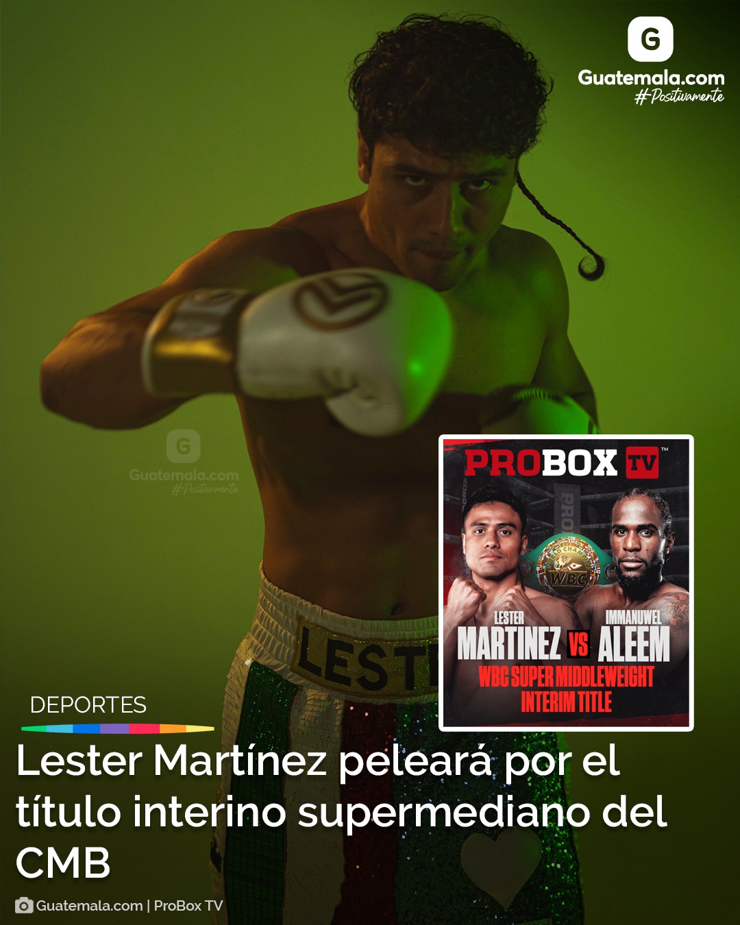 Guatemala.com - Lester vuelve al ring en una pelea... | Facebook