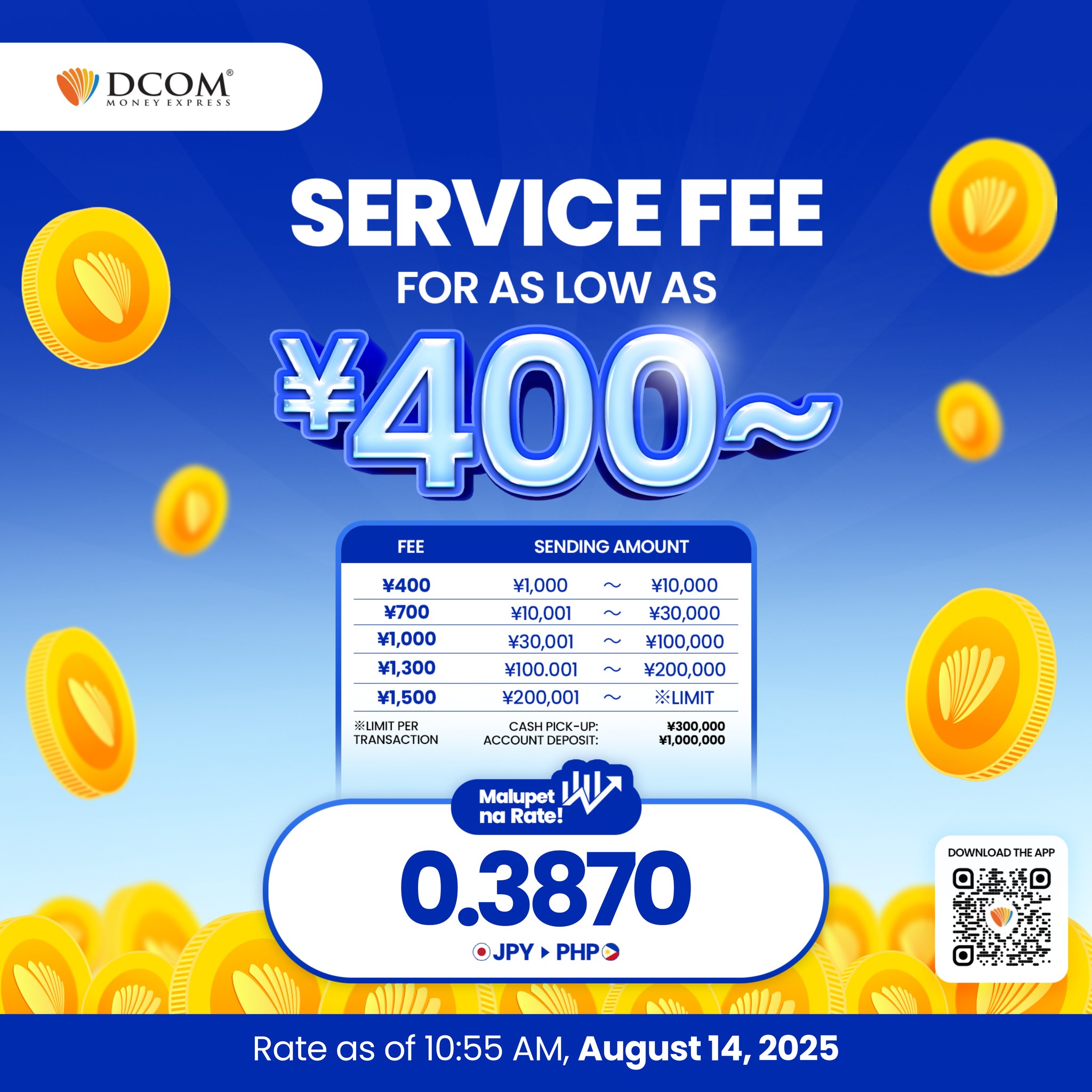 DCOM Filipino - MATAAS NA ANG PALITAN, MURA PA ANG SERVICE... | Facebook