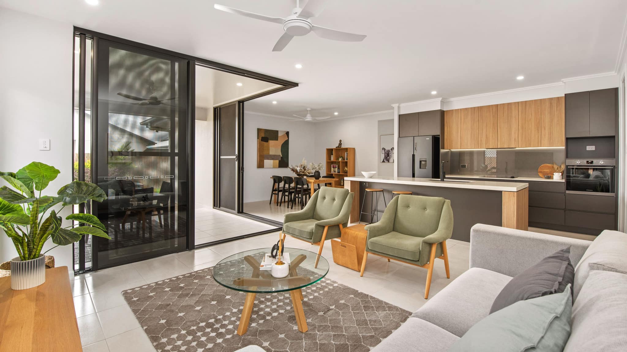 Batemans - Seamless indoor-outdoor living This corner stacker door ...