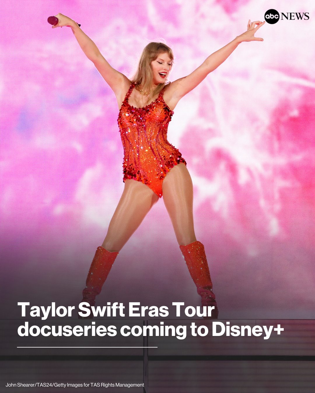 The poster for 'Taylor Swift | The Eras Tour | The Final Show' has