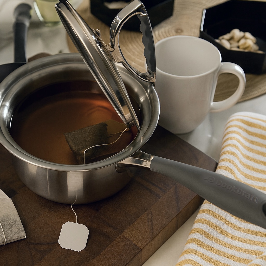 Cook Craft - 🍯 CookCraft 1.5 Qt Sauce Pan with Glass Latch... | Facebook