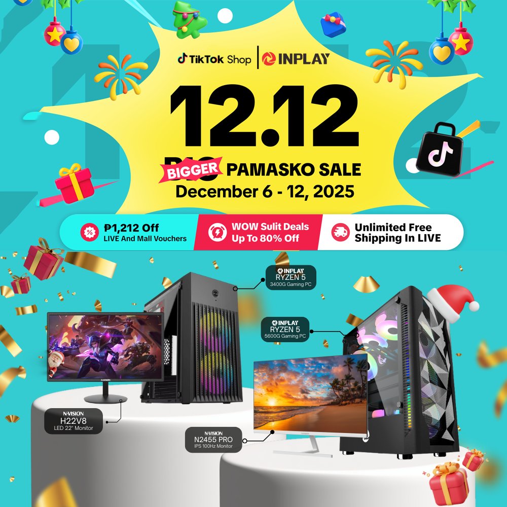 Inplay - 🎉 12.12 BIGGER PAMASKO SALE! 🎁 Mas pina-sulit ang Pasko! Enjoy ...