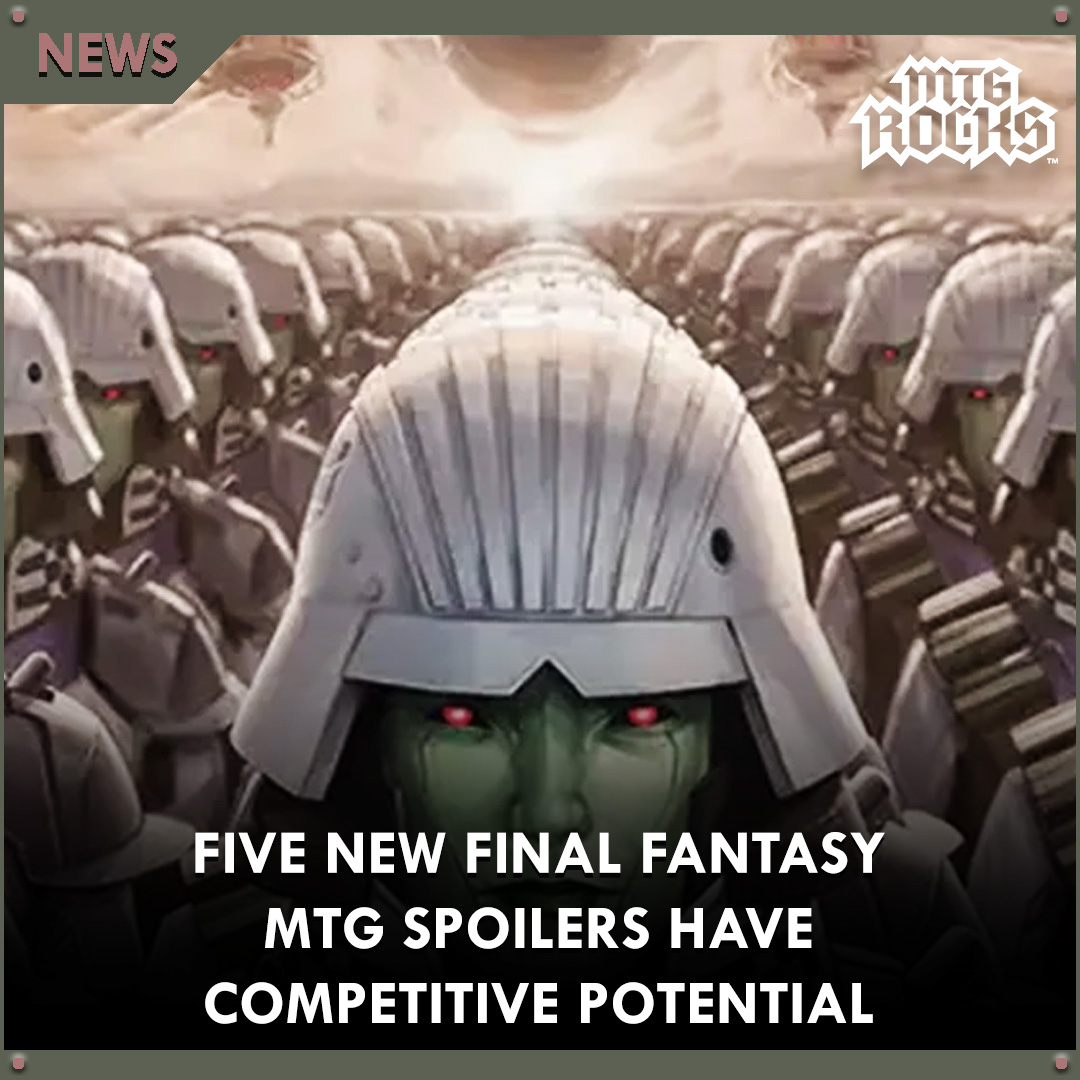 mtg rocks final fantasy Magic's New 7 Game Edition Commander Deck Preorders Are Finally Back in Stock at Amazon Final Fantasy MTG: 16 Most