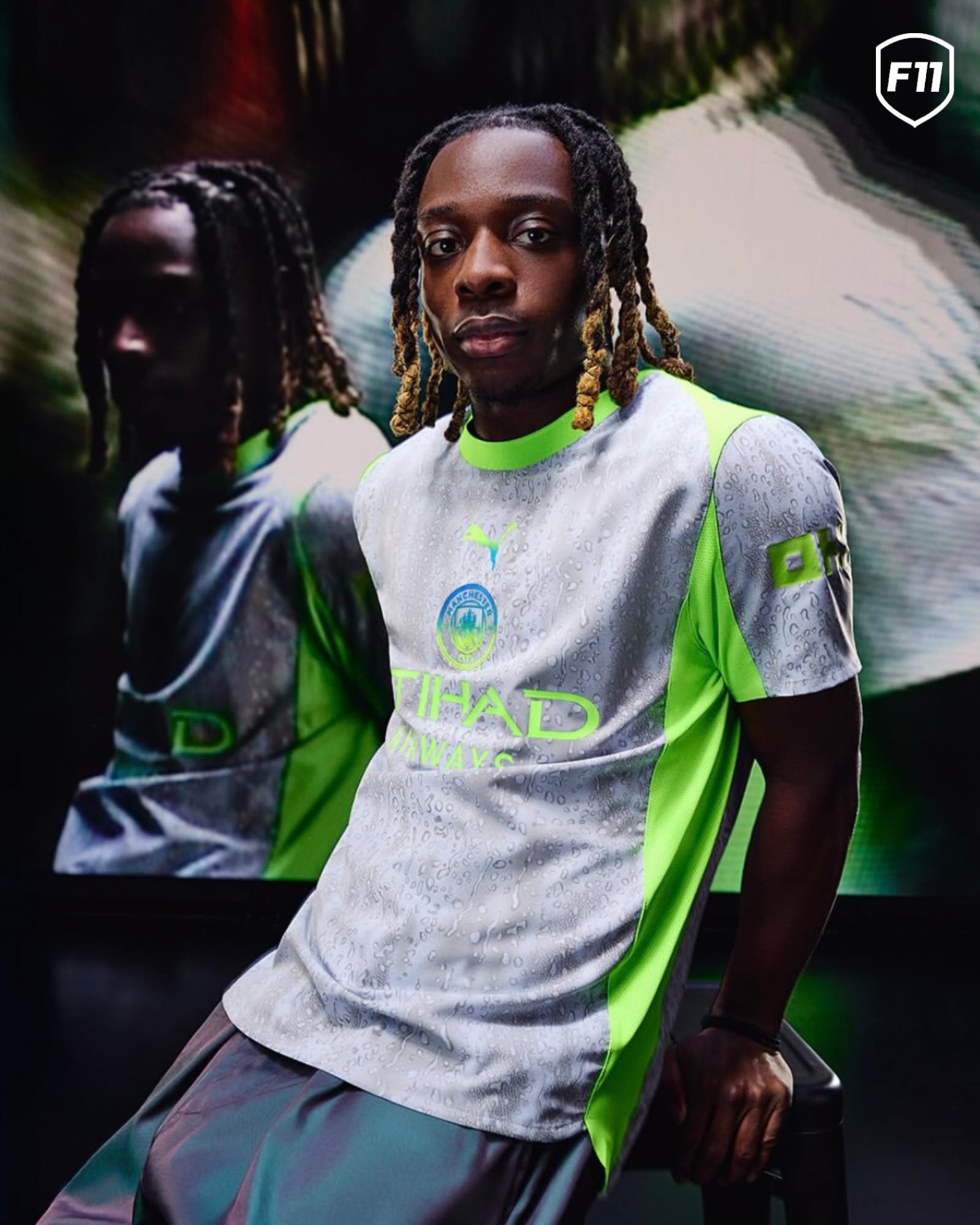 Maillot Doku Manchester City extérieur 2023/24 sur