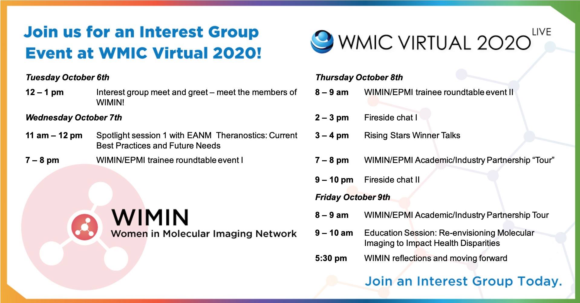 Women in Molecular Imaging Network - WIMIN Interest Group