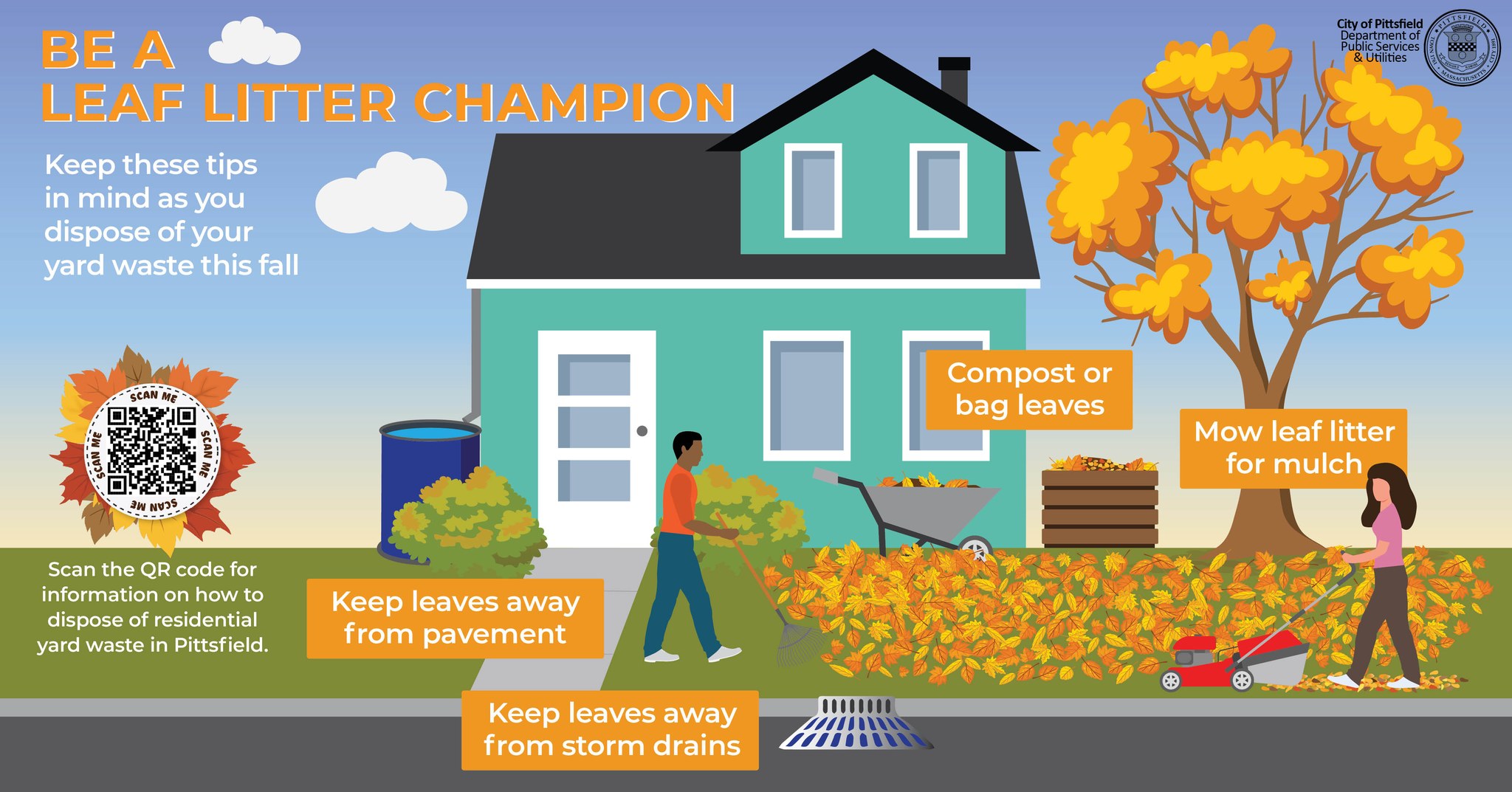 You can be a Leaf Litter... - City Hall - City of Pittsfield | Facebook